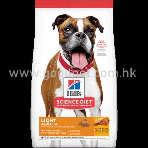 希爾思 Hill’s 成犬減肥 (標準粒) 15KG 行貨 希爾思 Hill’s 成犬減肥 (標準粒) 15KG 行貨