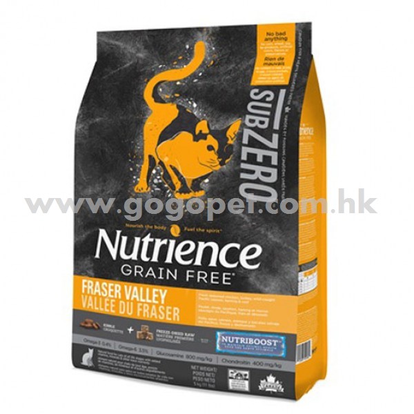 Nutrience Sub Zero 紐翠斯 凍乾脫水鮮雞肉無穀物 雞肉+火雞+海魚 全貓配方 (5磅送$25/10磅送$50會員消費卷) GOGOPET 天下貓貓 PETPETHOME PETWIFI PETCHII Nutrience Sub Zero 紐翠斯 凍乾脫水鮮雞肉無穀物 雞肉+火雞+海魚 全貓配方 (5磅送$25/10磅送$50會員消費卷) GOGOPET 天下貓貓 PETPETHOME PETWIFI PETCHII