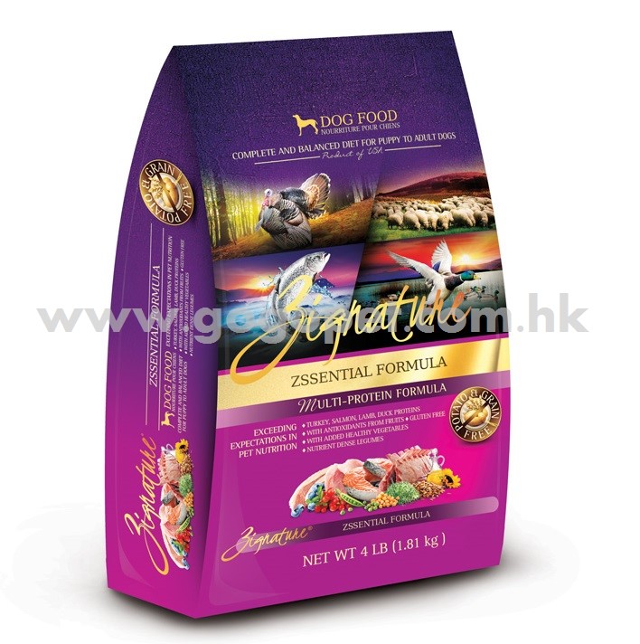 Zignature Zssential Formula 無穀物超越超級全犬配方