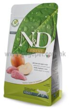 N&D 無穀物全天然 野豬+蘋果 全貓配方