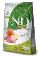 N&D 無穀物全天然 野豬&蘋果配方 全犬糧 (細粒)