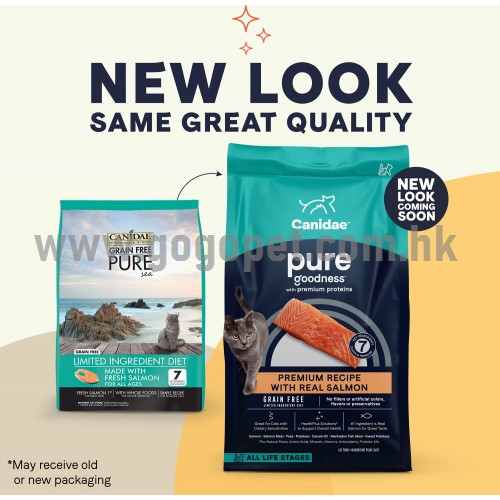 Canidae PURE 無穀物三文魚全貓配方 Canidae PURE 無穀物三文魚全貓配方