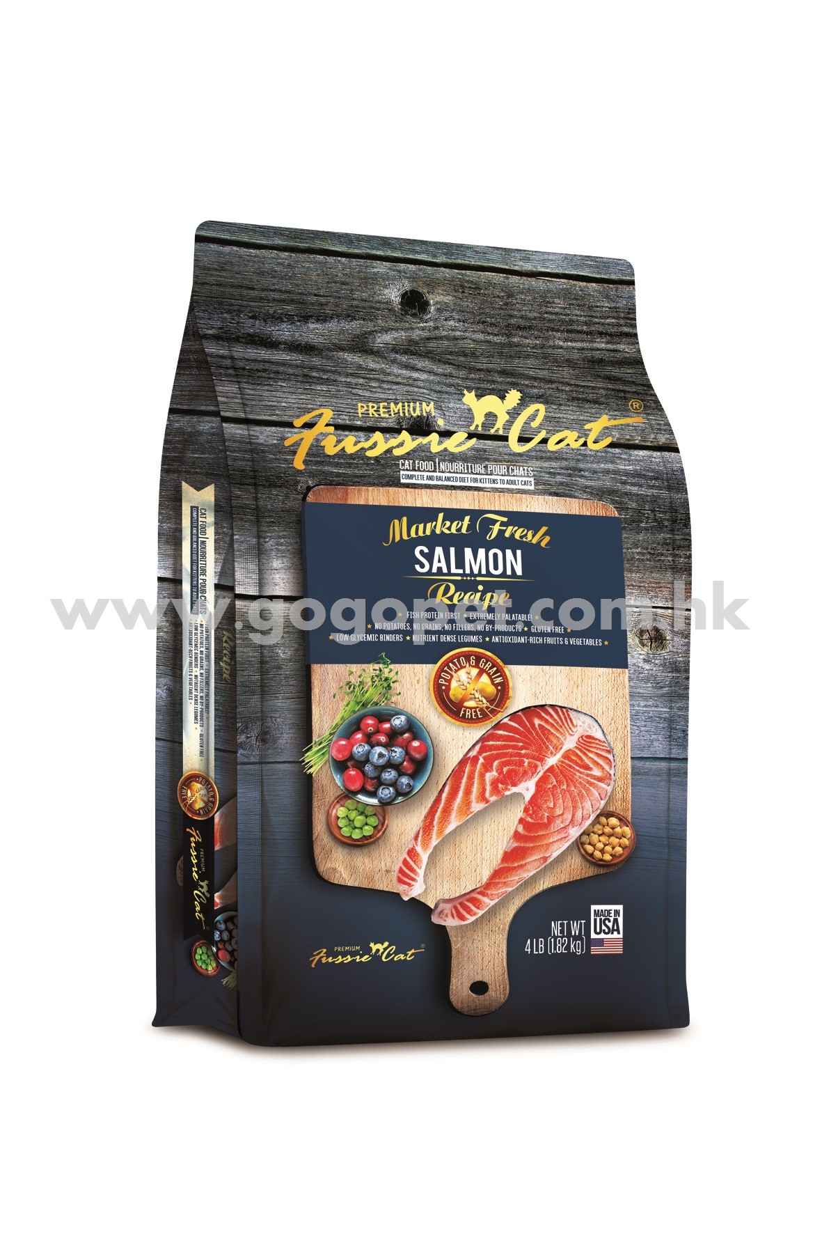 Fussie Cat Market Fresh Salmon 4LB (Left)_wm