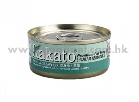 Kakato 卡格 – 吞拿魚、紫菜 170g_wm