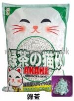 AKANE 綠茶強力除臭紙貓砂 7L (行貨)GOGOPET 天下貓貓 PETPETHOME PETWIFI PETCHII