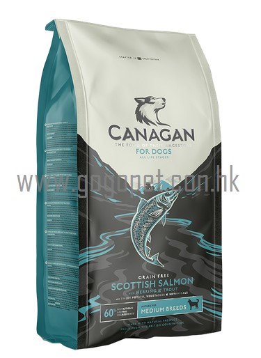 CANAGAN狗糧 CANAGAN - 無穀物 蘇格蘭三文魚配方 全犬糧 CANAGAN狗糧 CANAGAN - 無穀物 蘇格蘭三文魚配方 全犬糧