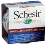 Schesir - 天然吞拿魚白飯魚蘆薈水煮貓罐頭 85g (#177) SCH750525 GOGOPET 天下貓貓 PETPETHOME PETWIFI PETCHII