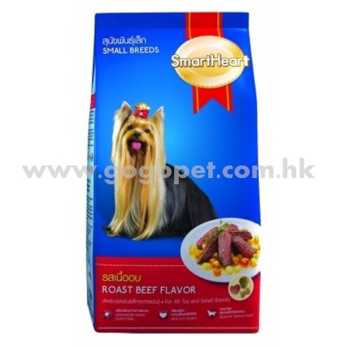 SMARTHEART 小型犬成犬配方狗糧烤牛肉肝味_wm SMARTHEART 愛心 小型犬成犬配方狗糧 (烤牛肉+肝味)