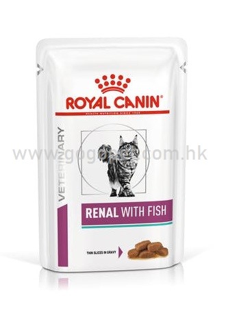 Royal Canin - Renal 貓隻腎臟處方濕糧 (魚味) 85g 行貨 Royal Canin - Renal 貓隻腎臟處方濕糧 (魚味) 85g 行貨