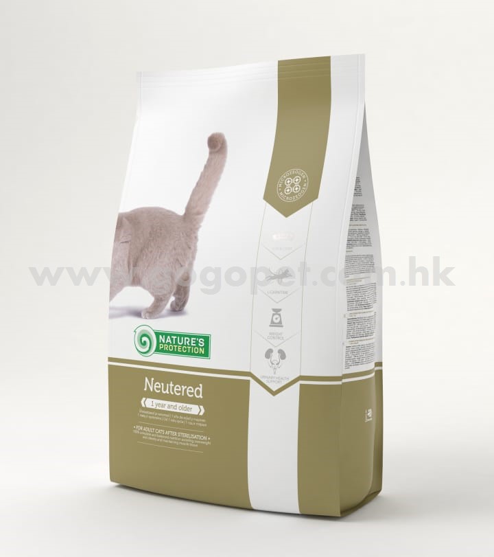 Nature's Protection Neutered - 絕育及體重控制貓糧 Nature's Protection Neutered - 絕育及體重控制貓糧