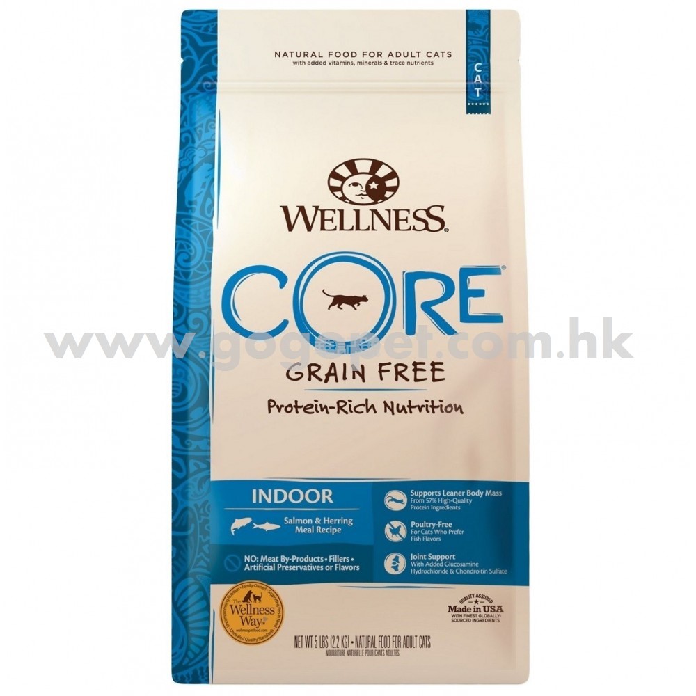 Wellness CORE 無穀物室內貓海洋魚配方貓糧 Wellness CORE 無穀物室內貓海洋魚配方貓糧