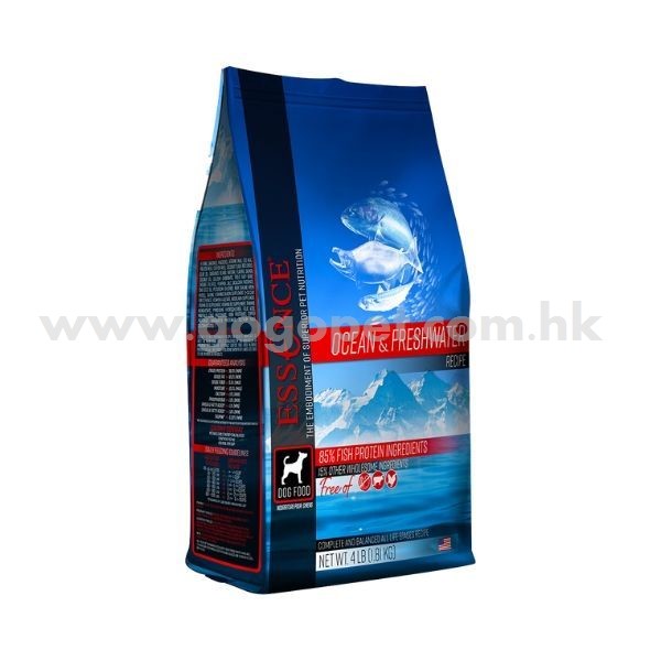 Essence 非凡無穀物狗糧 - 藍海精選 (鯡魚、沙甸魚、鯖魚及三文魚) Essence 非凡無穀物狗糧 - 藍海精選 (鯡魚、沙甸魚、鯖魚及三文魚)