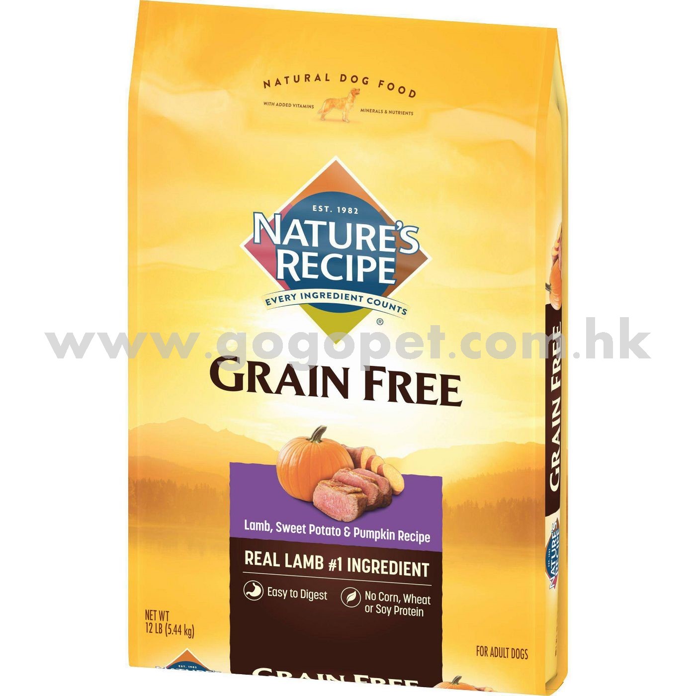 nature's recipe 羊+甜薯+南瓜 無穀物成犬配方_wm nature's recipe 羊+甜薯+南瓜 無穀物成犬配方