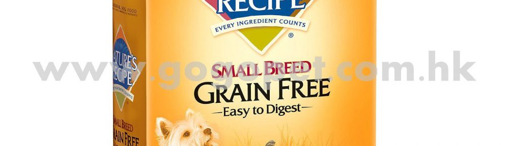 nature's recipe 雞+甜薯+南瓜 無穀物成犬配方(細粒)