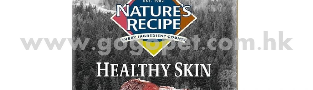 nature's recipe 鹿肉+糙米 低敏皮膚犬配方