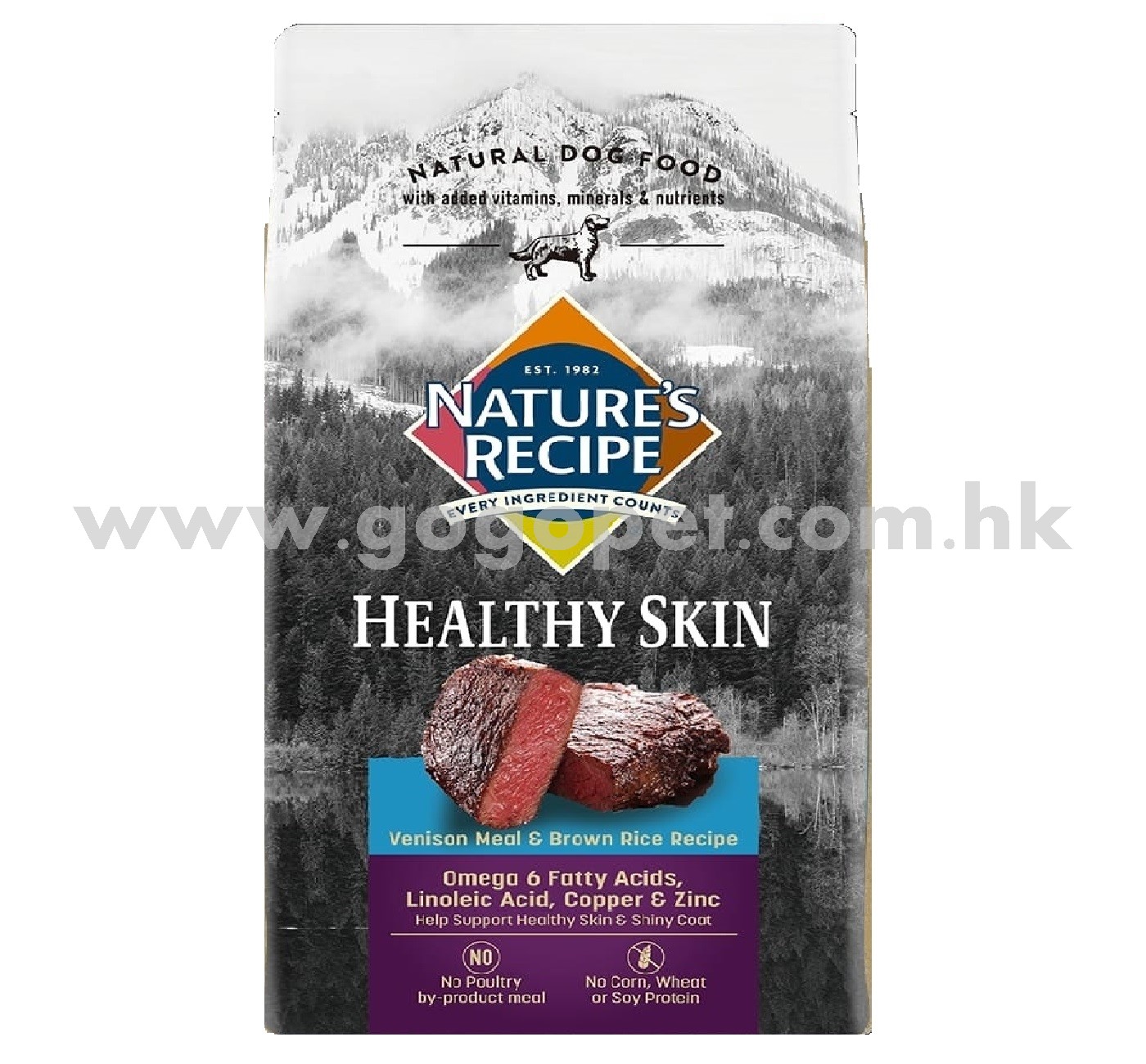 nature's recipe 鹿肉+糙米 低敏皮膚犬配方 nature's recipe 鹿肉+糙米 低敏皮膚犬配方
