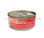 Kakato卡格-高級貓狗罐頭 (杞子燉鴨) 70g