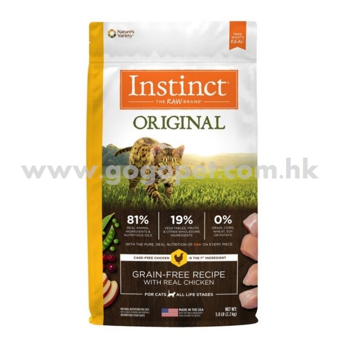 NATURE'S VARIETY INSTINCT 無穀物 雞肉貓糧 NATURE'S VARIETY INSTINCT 無穀物 雞肉貓糧