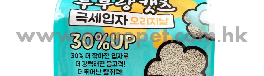 豆腐與貓 – 超凝結豆腐砂 幼條1.5mm 17.5L 椰殻活性炭