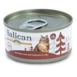 Salican森林罐 - 白肉吞拿魚鯛魚啫喱貓罐頭 - 85g (啡) 主食罐