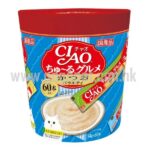 日本CIAO肉泥(超奴)美食-鰹魚PARTY(藍色)60本 GOGOPET 天下貓貓 PETPETHOME PETWIFI PETCHII