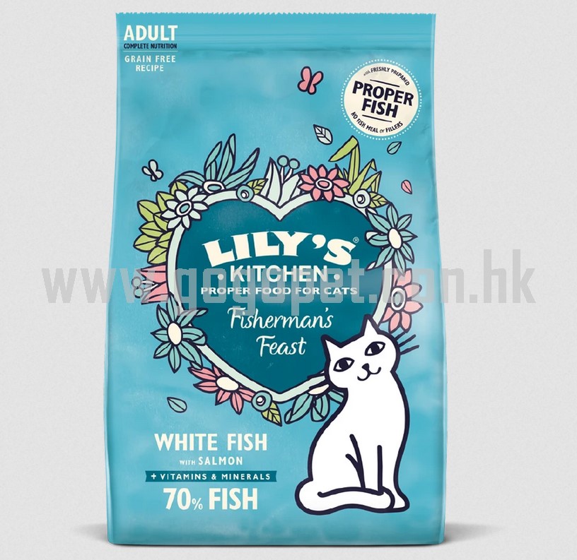Lilys魚味貓糧 貓糧推薦 英國貓糧 Lilys魚味貓糧 貓糧推薦 英國貓糧