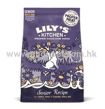 Lily's Kitchen 無穀物老犬餐狗糧 2.5KG/7.5KG Lily's Kitchen 無穀物老犬餐狗糧 2.5KG/7.5KG
