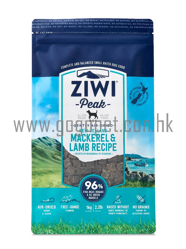 Ziwipeak狗糧 鯖魚羊肉狗糧 Ziwipeak狗糧 鯖魚羊肉狗糧