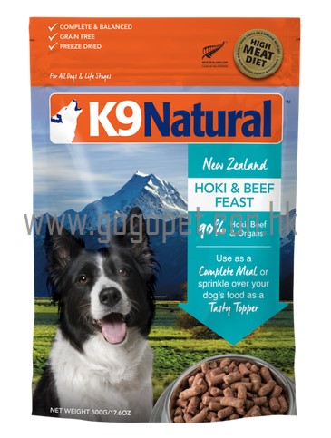 K9 Natural 狗糧 藍尖尾鱈魚牛肉盛宴盛宴 K9 Natural 狗糧 藍尖尾鱈魚牛肉盛宴盛宴