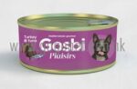 Gosbi Plaisirs 高級天然狗罐頭 - 成犬火雞吞拿魚 185g GOGOPET 天下貓貓 PETPETHOME PETWIFI PETCHII