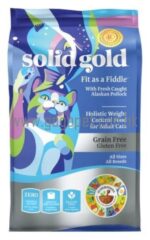 SOLID GOLD 素力高 無穀物鱈魚低卡乾貓糧 Solid Gold貓糧