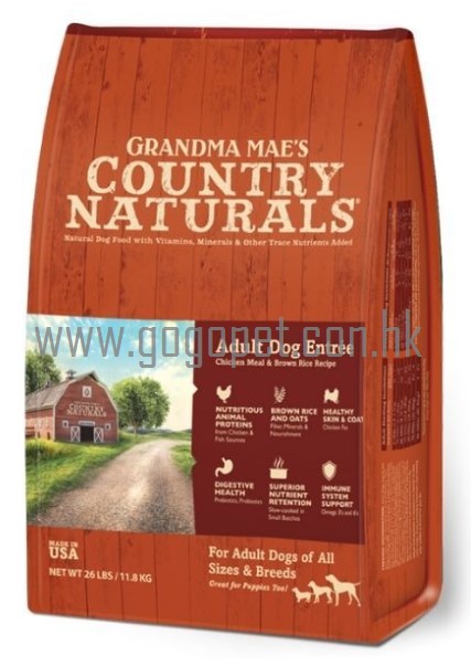 COUNTRY NATURALS 鯡魚雞肉 成犬配方狗糧 Country Naturals狗糧 COUNTRY NATURALS 鯡魚雞肉 成犬配方狗糧 Country Naturals狗糧