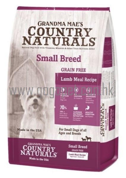 COUNTRY NATURALS 無穀物羊肉防敏中小型犬種精簡配方 Country Naturals狗糧 COUNTRY NATURALS 無穀物羊肉防敏中小型犬種精簡配方 Country Naturals狗糧