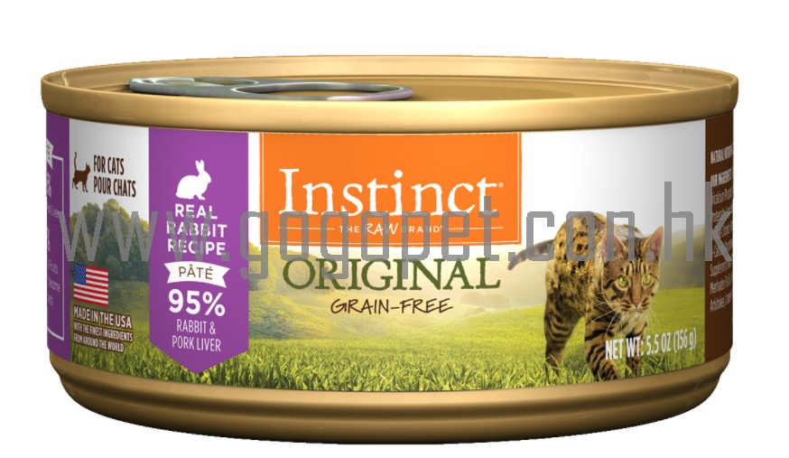 Nature's Variety Instinct無穀物 兔肉 貓罐頭 Instinct貓罐頭 貓貓主食罐 Nature's Variety Instinct無穀物 兔肉 貓罐頭 Instinct貓罐頭 貓貓主食罐