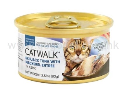 CATWALK貓主食罐頭 - 鰹吞拿魚+鯖魚 catwalk 貓罐頭 CATWALK貓主食罐頭 - 鰹吞拿魚+鯖魚 catwalk 貓罐頭