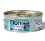 Monge 野生海魚系列 - 海鮮雜燴雞肉 貓罐 80g