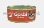 Gosbi Plaisirs 高級天然狗罐頭-成犬鴨肉蘋果185g GOGOPET 天下貓貓 PETPETHOME PETWIFI PETCHII