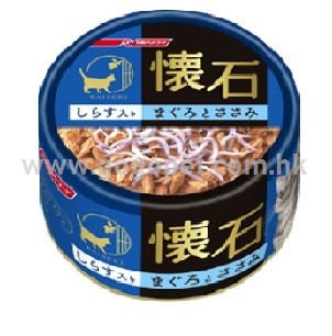 日清懷石- 吞拿魚+雞肉+白飯魚貓罐 80G (NP-K11) 日清懷石- 吞拿魚+雞肉+白飯魚貓罐 80G (NP-K11)