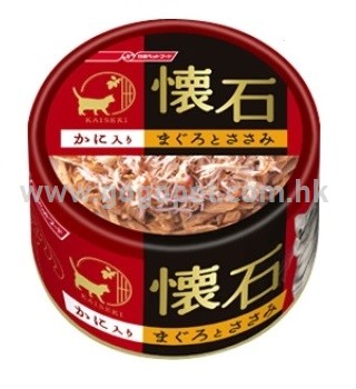 日清懷石- 吞拿魚+雞肉+蟹柳棒貓罐 80G (NP-K13) 日清懷石- 吞拿魚+雞肉+蟹柳棒貓罐 80G (NP-K13)