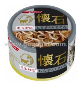 日清懷石- 吞拿魚+白飯魚慕絲(化毛球)貓罐 80G (NP-K51) 日清懷石- 吞拿魚+白飯魚慕絲(化毛球)貓罐 80G (NP-K51)