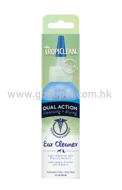 tropiclean dual action ear cleaner for pets 洗耳水 洗耳水推薦 tropiclean dual action ear cleaner for pets 洗耳水 洗耳水推薦