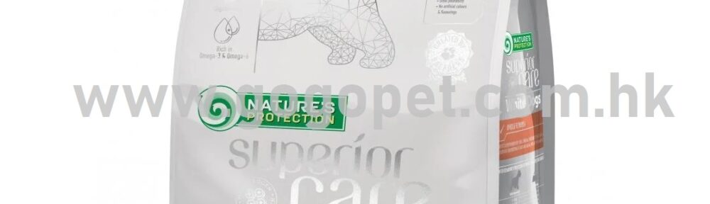 Nature’s Protection 保然 – White Dog 淚腺美毛成犬配方 (低敏三文魚) 1.5KG