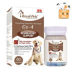RoyalPets - 犬用發酵蟲草菌絲體Cs-4 60粒膠囊裝 RoyalPets -發酵蟲草菌絲體Cs4 60粒膠囊