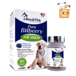 Royal-Pets 純正藍莓 60粒軟膠囊 眼睛護理 狗狗眼睛護理 狗狗保健品 藍莓素
