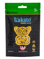 Kakato 純肉凍乾小食 – 雞和鴨肝 kakato小食 寵物天然零食 凍乾零食
