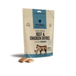 Vital Essentials 美國貓糧 - 凍乾脫水(迷你肉餅) - 牛肉+雞肉 VE貓糧 貓糧推薦 貓乾糧推薦 脫水貓糧 凍乾貓糧