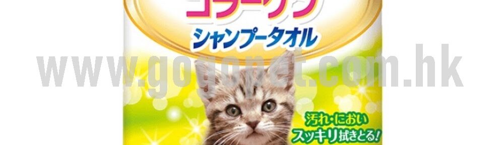 日本 Joypet 加厚免沖洗擦身清潔濕紙巾 貓專用 25枚入 30cmx20cm