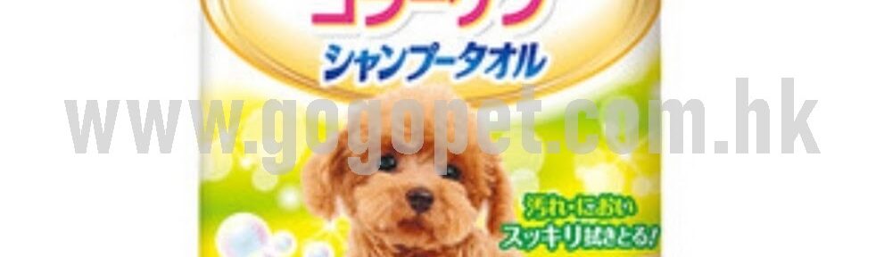 日本 Joypet 加厚免沖洗擦身清潔濕紙巾 小型犬專用 25枚入 30cmx20cm