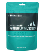 FREEZE DRIED AUSTRALIA - GREEN LIP MUSSELS 冷凍脫水青口 澳洲凍乾 青口凍乾 寵物健康小食